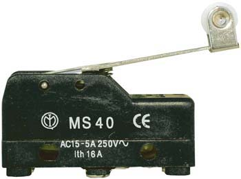 MICRO TIGE LUNGA ROTELLA MS 40 – MICROINTERRUPTEURS Lamplast Maroc